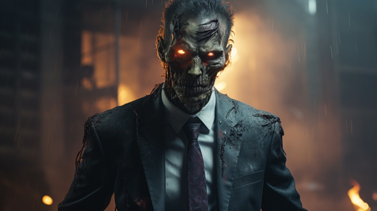Zombie in business suit — the face of a project that refuses to die